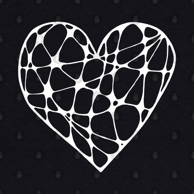 Spiderweb heart by Smoky Lemon